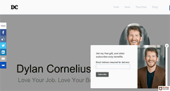 Desktop Screenshot of dylancornelius.com