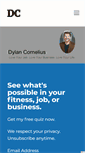 Mobile Screenshot of dylancornelius.com
